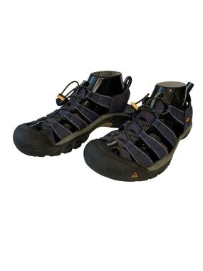 KEEN Navy & Grey Newport H2 Waterproof Hiking Sandals, Sz 9